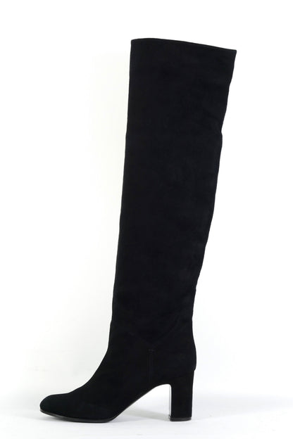BUUTS L'Autre Chose Hohe Stiefel Wildleder schwarz 225140-1