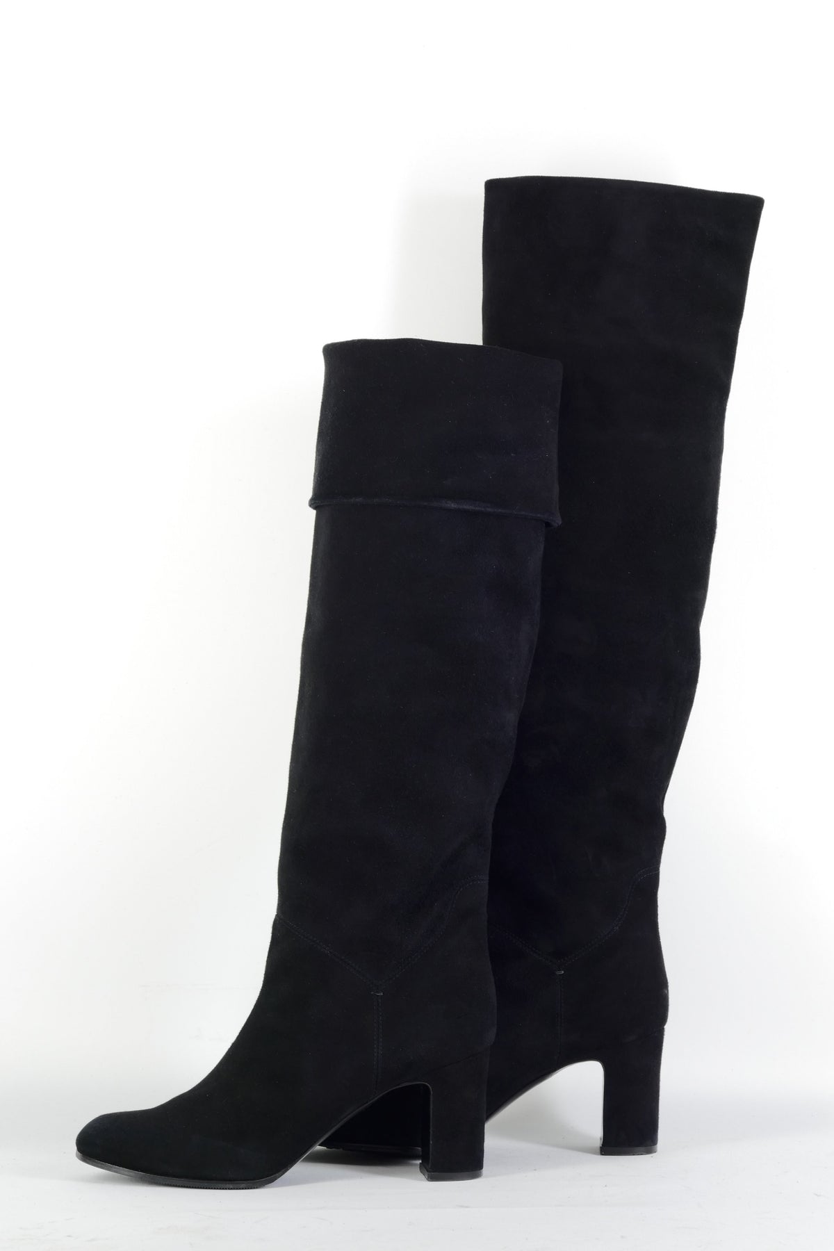 BUUTS L'Autre Chose Hohe Stiefel Wildleder schwarz 225140-11