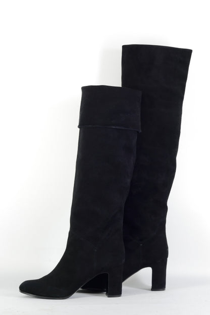 BUUTS L'Autre Chose Hohe Stiefel Wildleder schwarz 225140-11