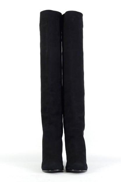 BUUTS L'Autre Chose Hohe Stiefel Wildleder schwarz 225140-4