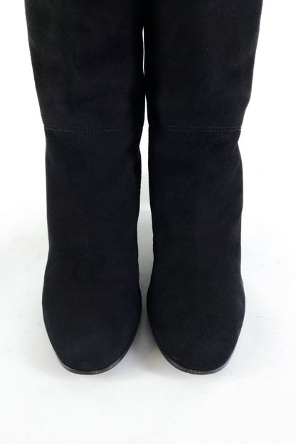 BUUTS L'Autre Chose Hohe Stiefel Wildleder schwarz 225140-7