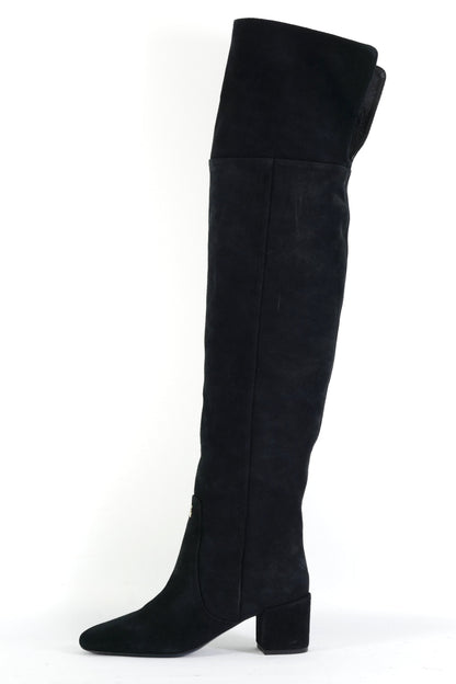BUUTS Patrizia Pepe Overknees Wildleder schwarz 225141-1