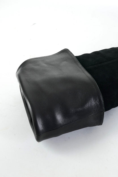 BUUTS Patrizia Pepe Overknees Wildleder schwarz 225141-11