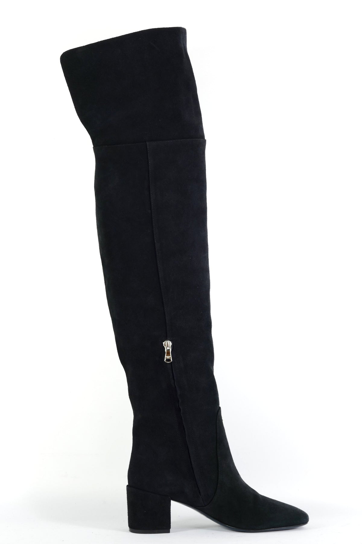 BUUTS Patrizia Pepe Overknees Wildleder schwarz 225141-3