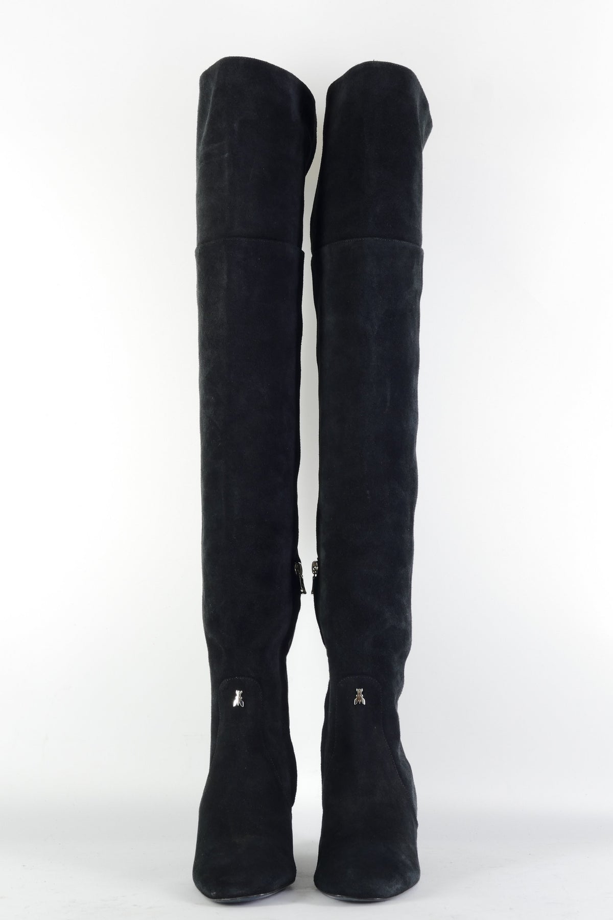 BUUTS Patrizia Pepe Overknees Wildleder schwarz 225141-4