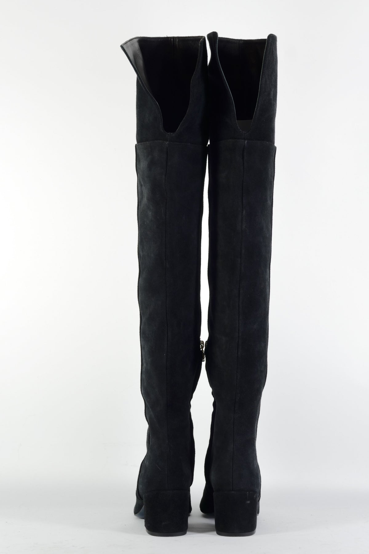 BUUTS Patrizia Pepe Overknees Wildleder schwarz 225141-5