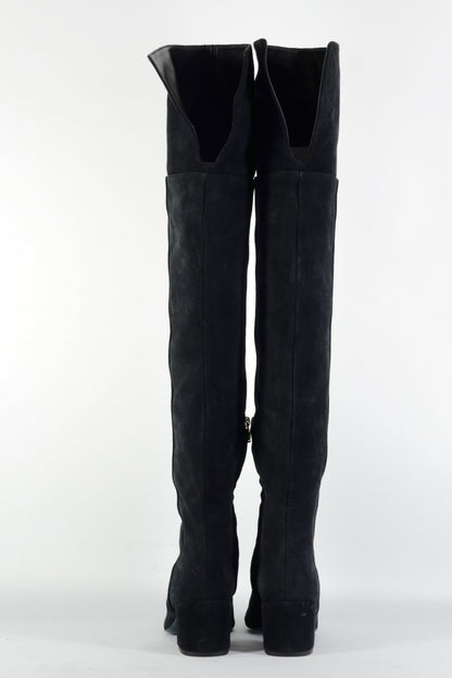 BUUTS Patrizia Pepe Overknees Wildleder schwarz 225141-5
