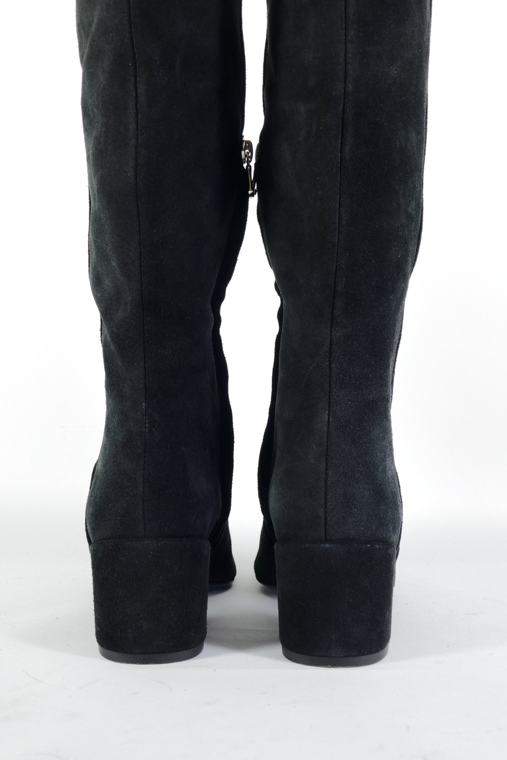 BUUTS Patrizia Pepe Overknees Wildleder schwarz 225141-6