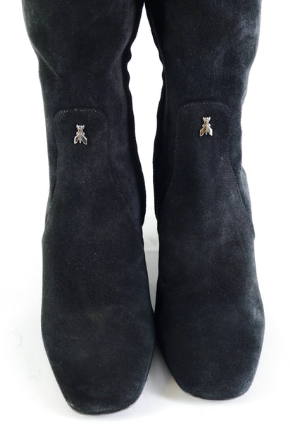 BUUTS Patrizia Pepe Overknees Wildleder schwarz 225141-7