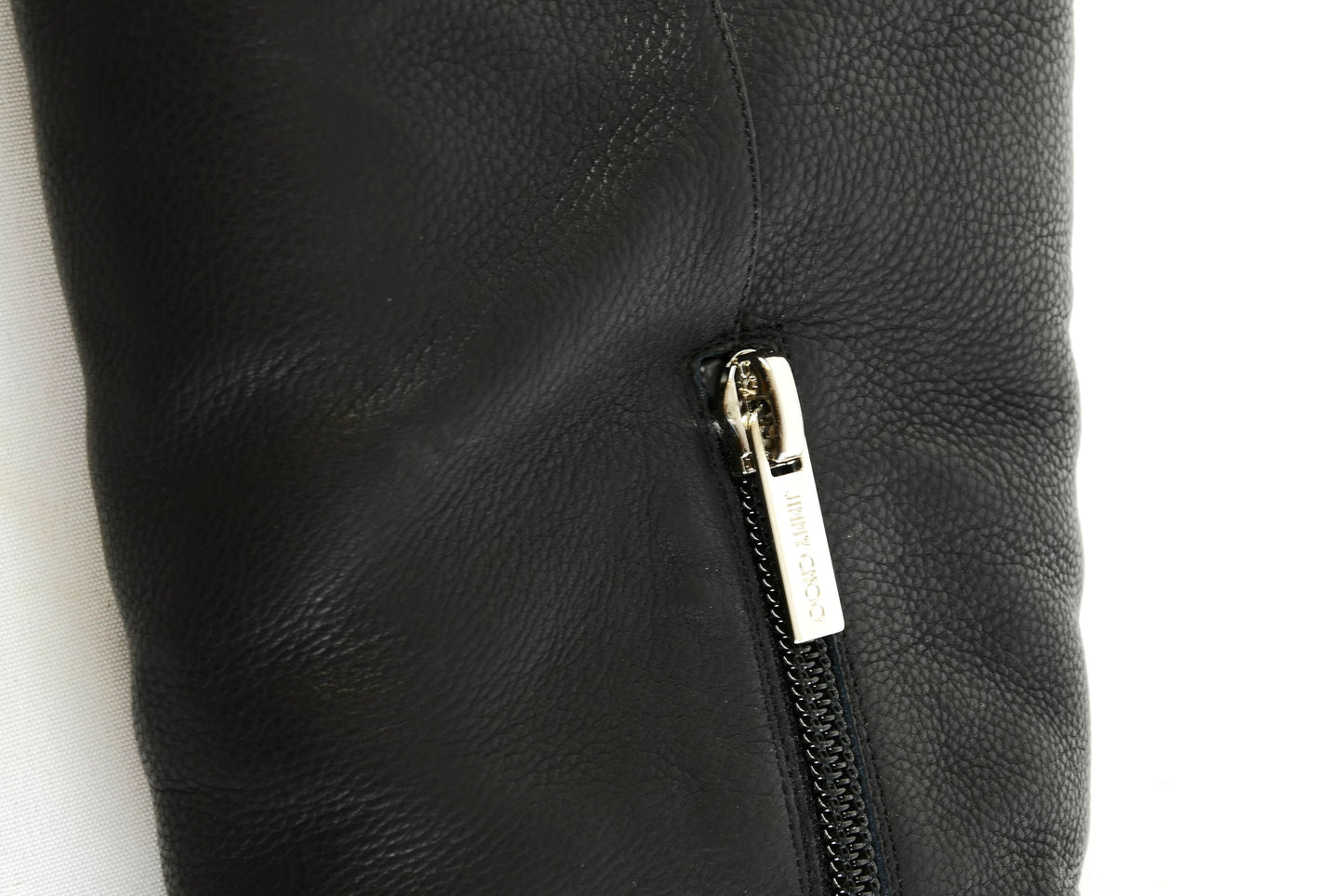 BUUTS Jimmy Choo Overknees Leder schwarz 225142-12