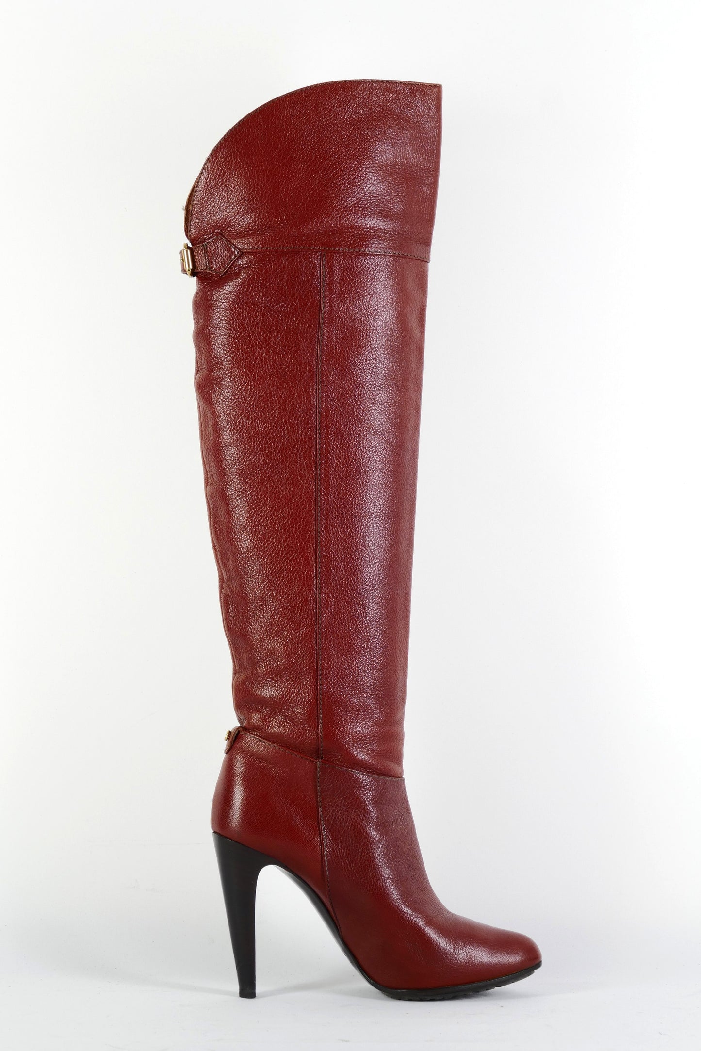 BUUTS Grey Mer Hohe Stiefel Leder bordeaux 225143-3