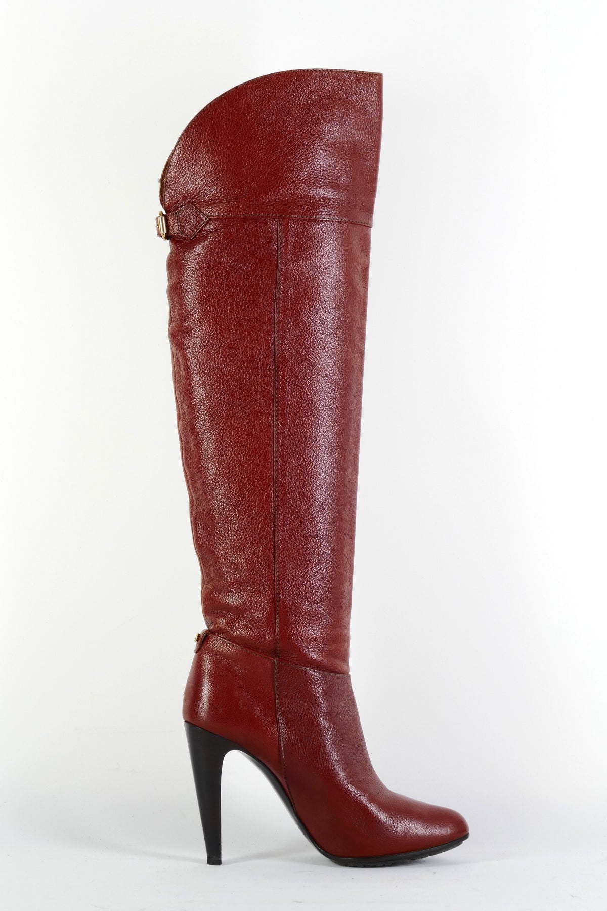 BUUTS Grey Mer Hohe Stiefel Leder bordeaux 225143-3