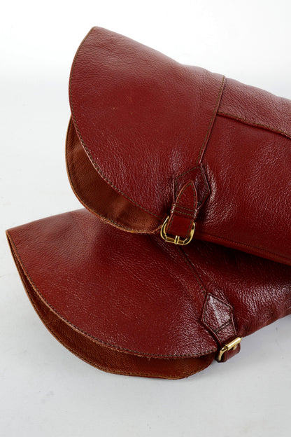 BUUTS Grey Mer Hohe Stiefel Leder bordeaux 225143-9
