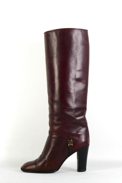 BUUTS Starlet Vintage-Stiefel Leder bordeaux 225145-1