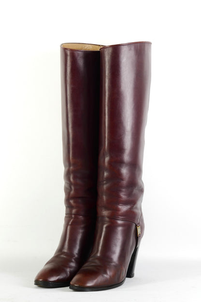 BUUTS Starlet Vintage-Stiefel Leder bordeaux 225145-2