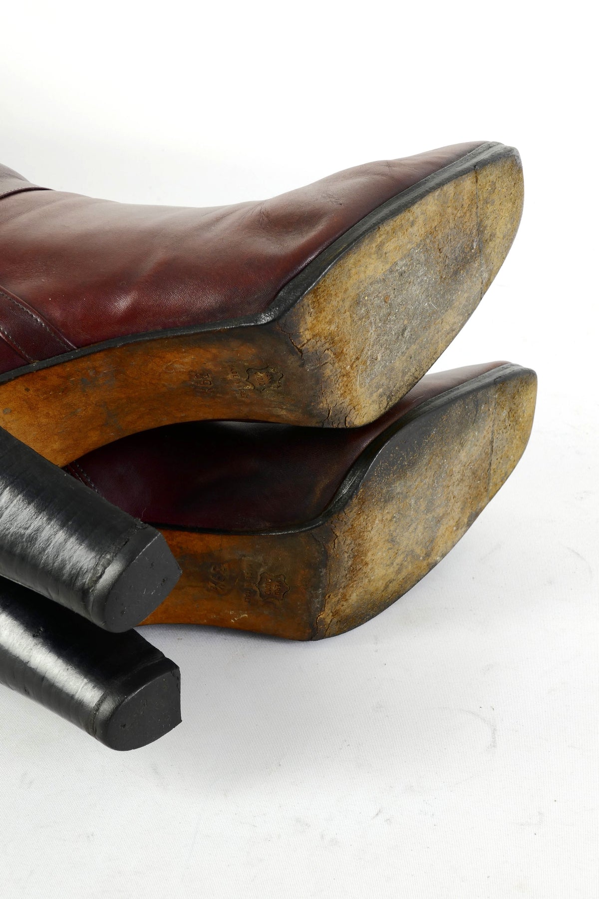 BUUTS Starlet Vintage-Stiefel Leder bordeaux 225145-8