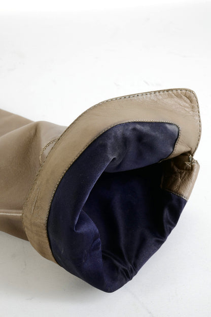 BUUTS L'Autre Chose Hohe Stiefel Leder grau 225147-9