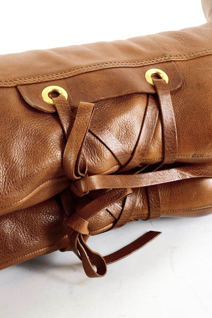 BUUTS Casadei Overknees Leder cognac 225150-9