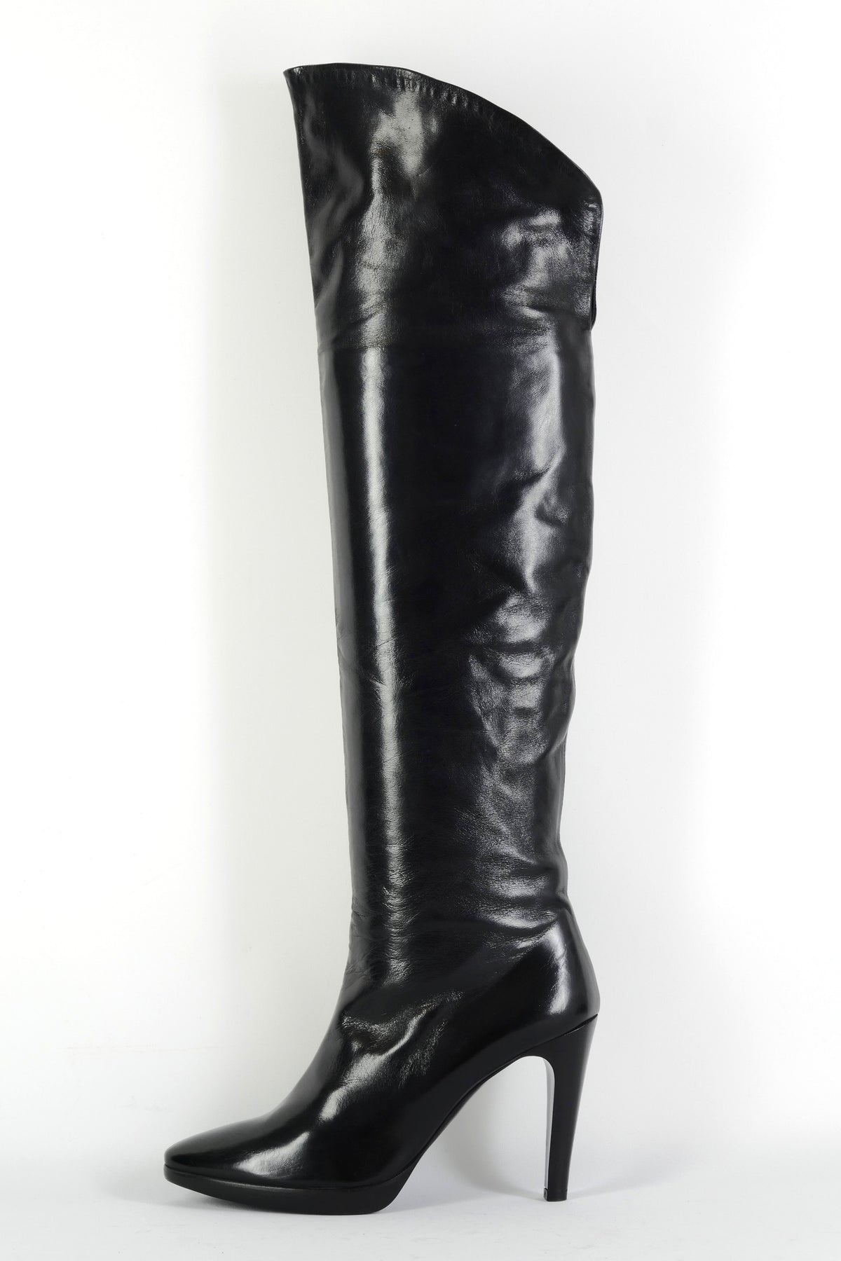 BUUTS Alluminio Hohe Stiefel Leder schwarz 225155-1