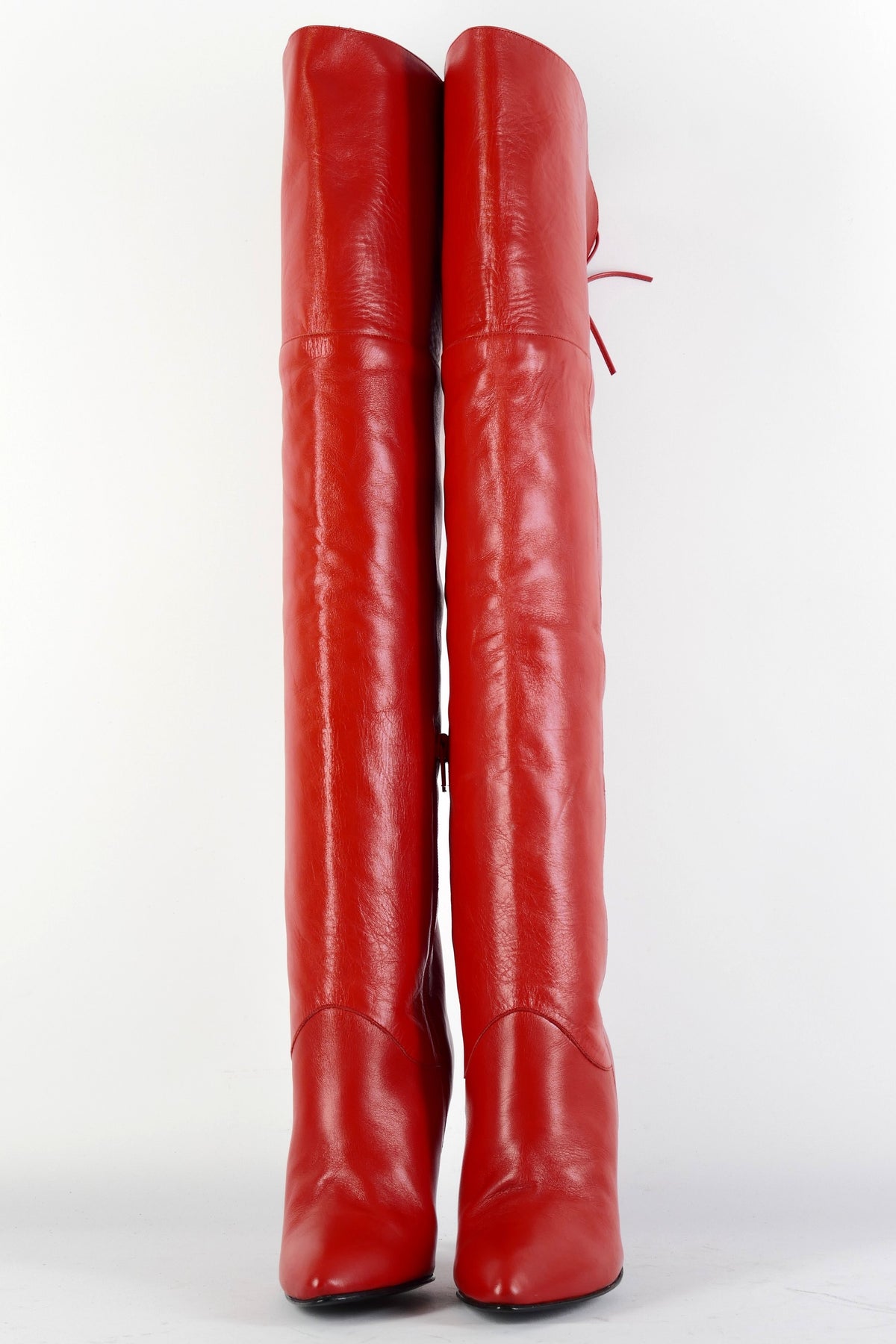BUUTS Pola Vintage-Stiefel Leder rot 226009-4