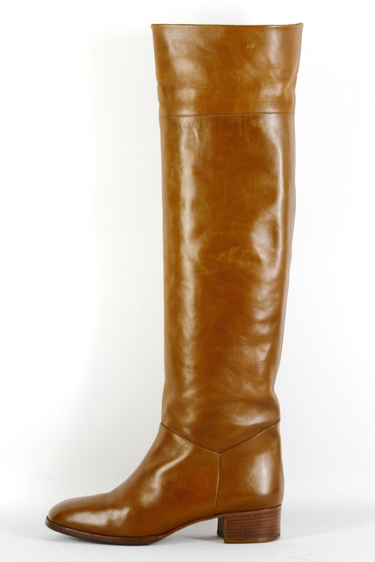 BUUTS Bruno Magli Vintage-Stiefel Leder cognac 226011-1