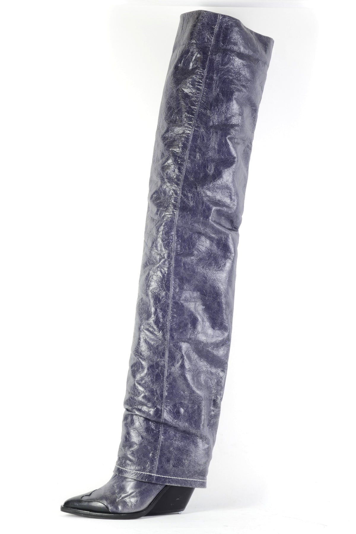 BUUTS Diesel Overknees Leder blau 226019-1