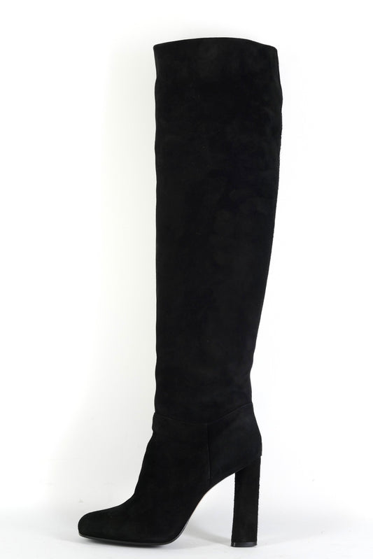 BUUTS Le Silla Hohe Stiefel Wildleder schwarz 226020-1