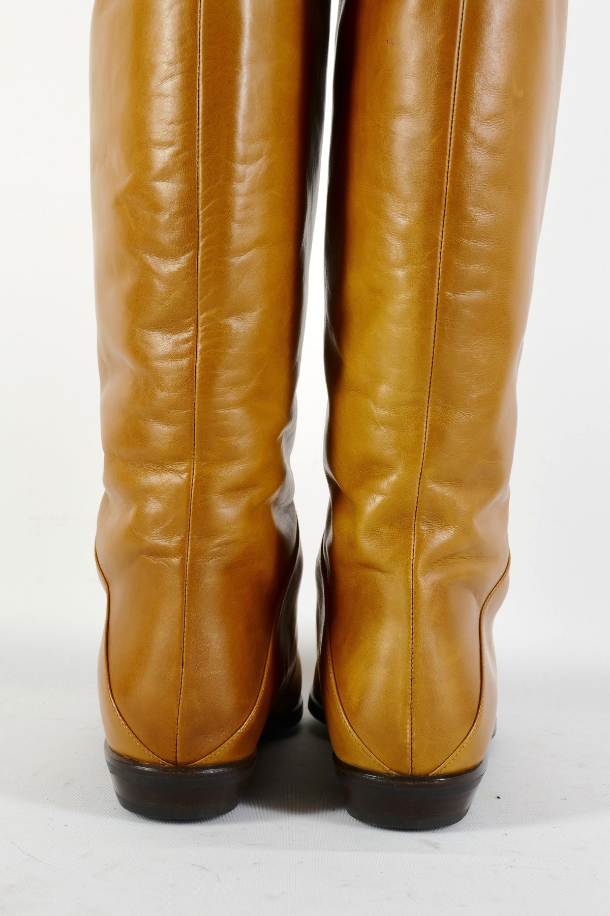 BUUTS Baldinini Overknees Leder cognac 226021-6