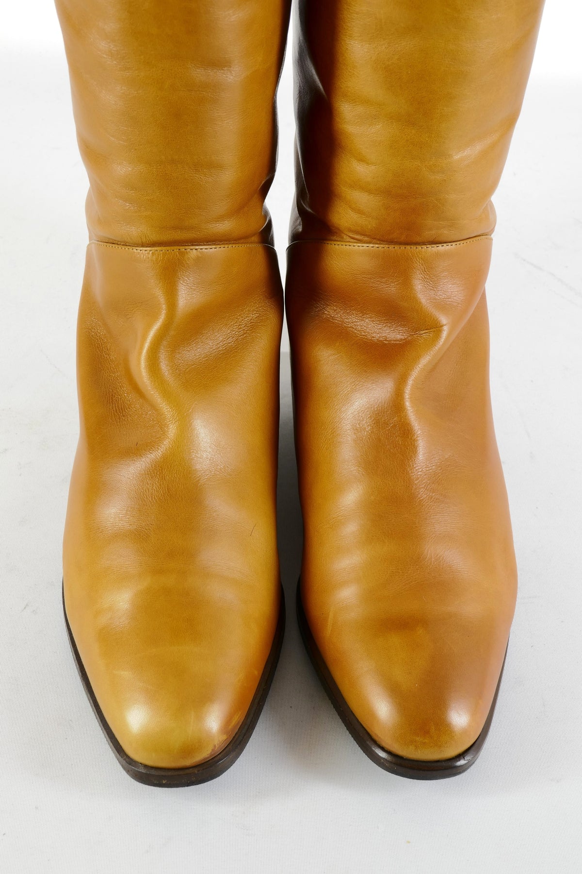BUUTS Baldinini Overknees Leder cognac 226021-7