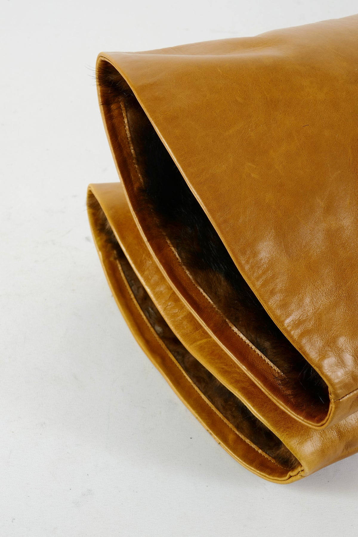 BUUTS Baldinini Overknees Leder cognac 226021-9