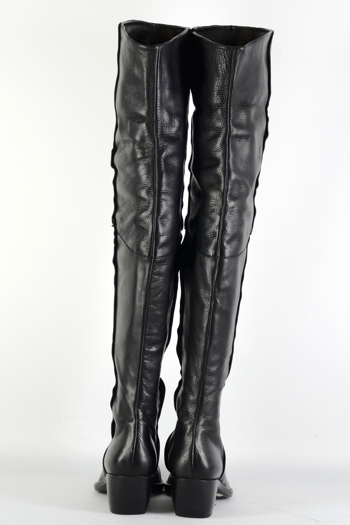 BUUTS El Vaquero Overknees Leder schwarz 226022-5