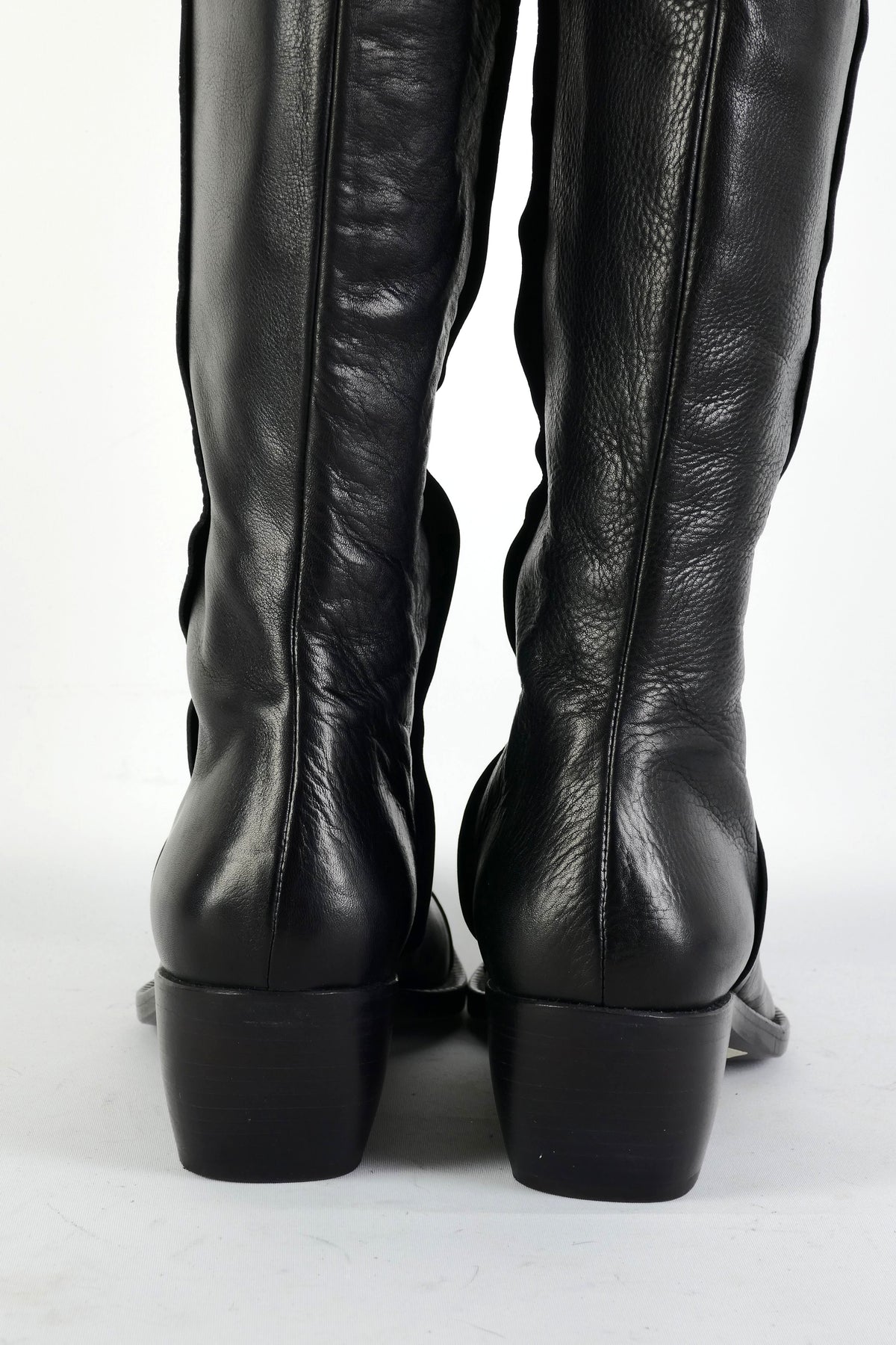 BUUTS El Vaquero Overknees Leder schwarz 226022-6