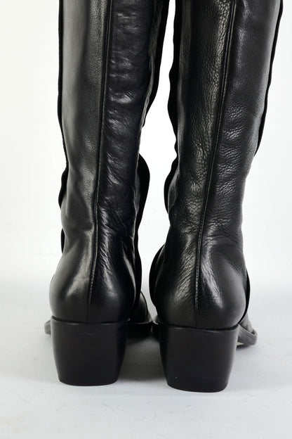 BUUTS El Vaquero Overknees Leder schwarz 226022-6
