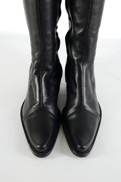 BUUTS El Vaquero Overknees Leder schwarz 226022-7