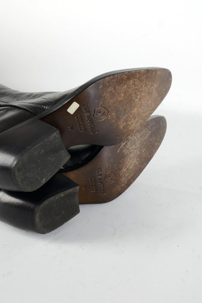 BUUTS El Vaquero Overknees Leder schwarz 226022-8