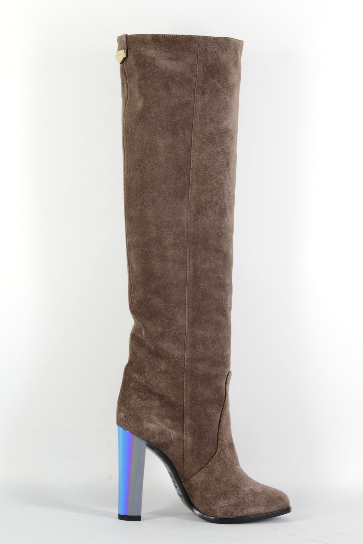 BUUTS Pollini Stiefel Wildleder greige 226023-3
