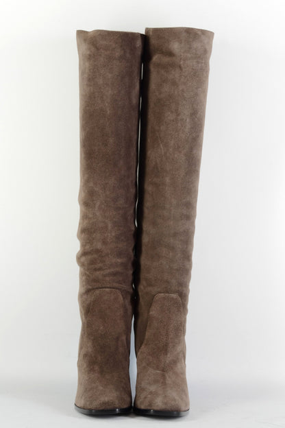 BUUTS Pollini Stiefel Wildleder greige 226023-4