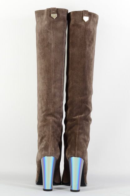 BUUTS Pollini Stiefel Wildleder greige 226023-5