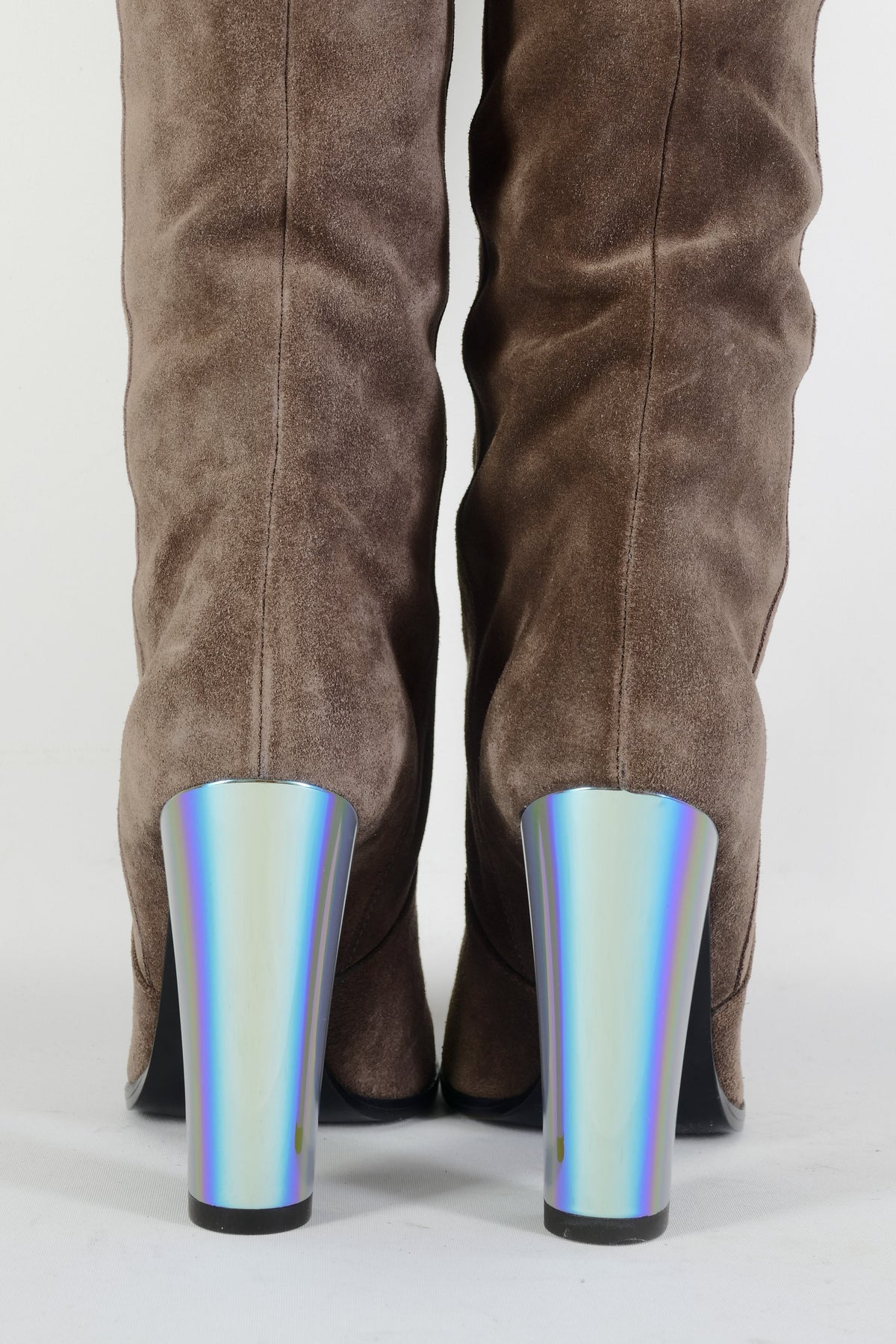 BUUTS Pollini Stiefel Wildleder greige 226023-6