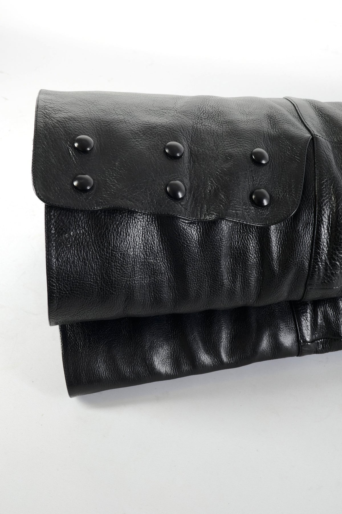 BUUTS Saint Laurent Overknees Leder schwarz 226024-9