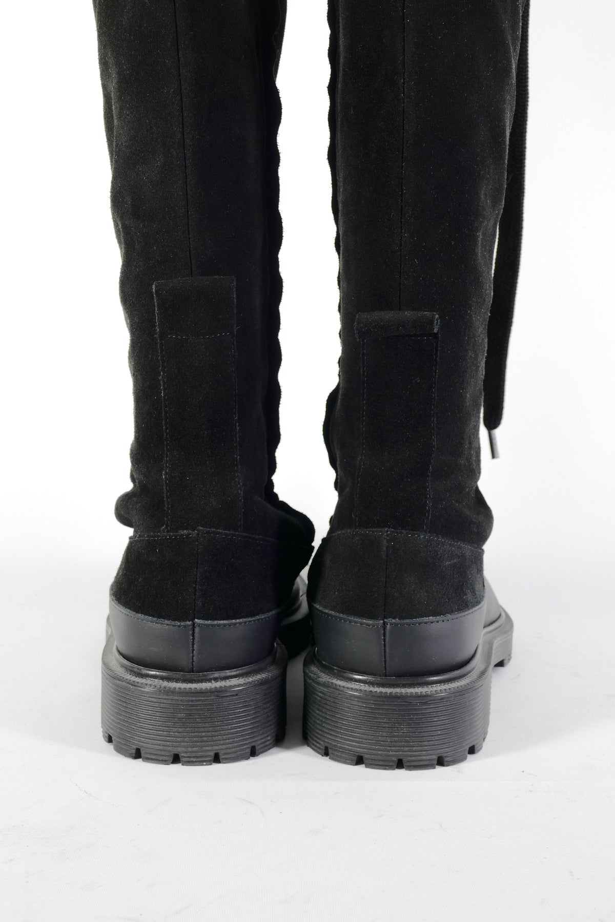 BUUTS Other Stories Overknees Wildleder schwarz 226025-6