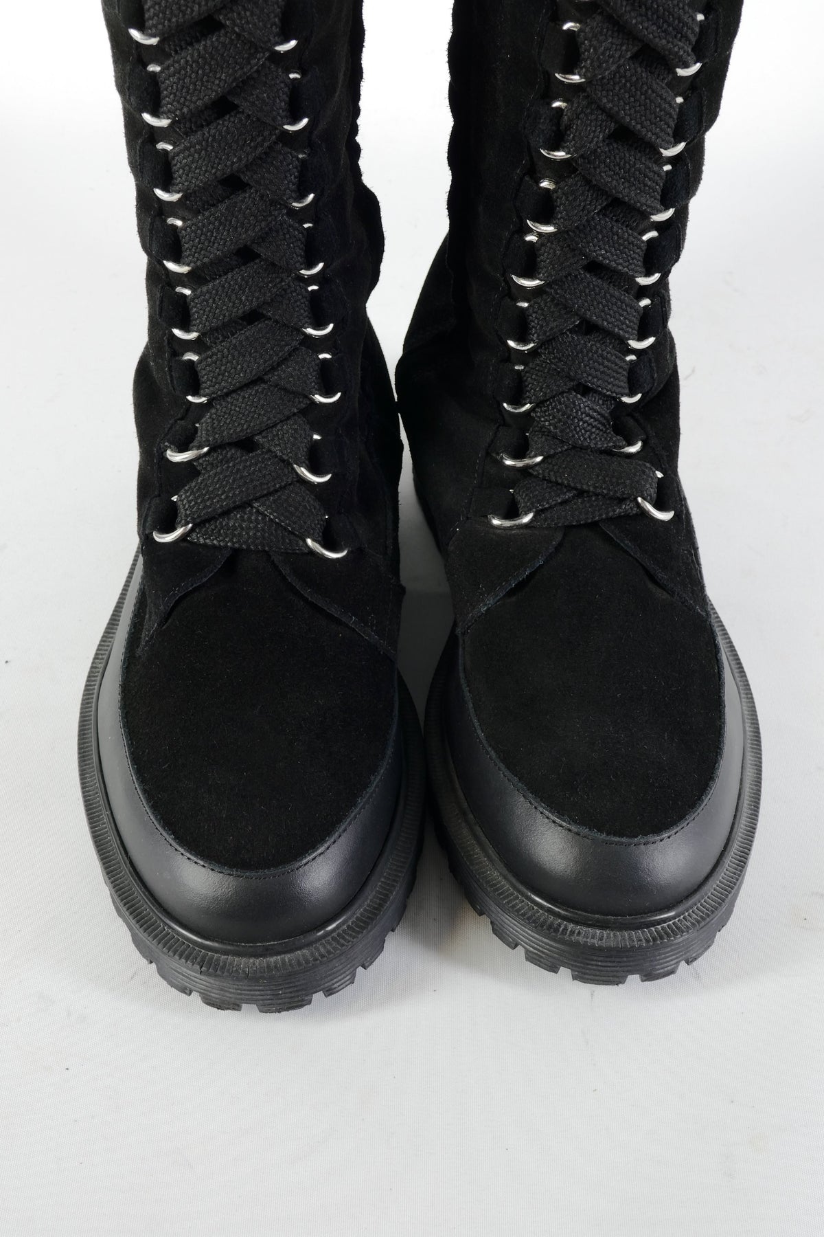 BUUTS Other Stories Overknees Wildleder schwarz 226025-7