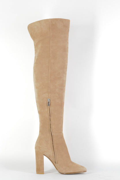 BUUTS Gianvito Rossi Overknees Wildleder rosa 226029-3