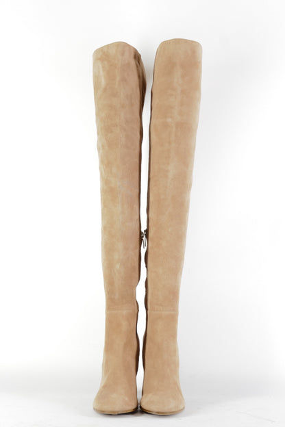 BUUTS Gianvito Rossi Overknees Wildleder rosa 226029-4