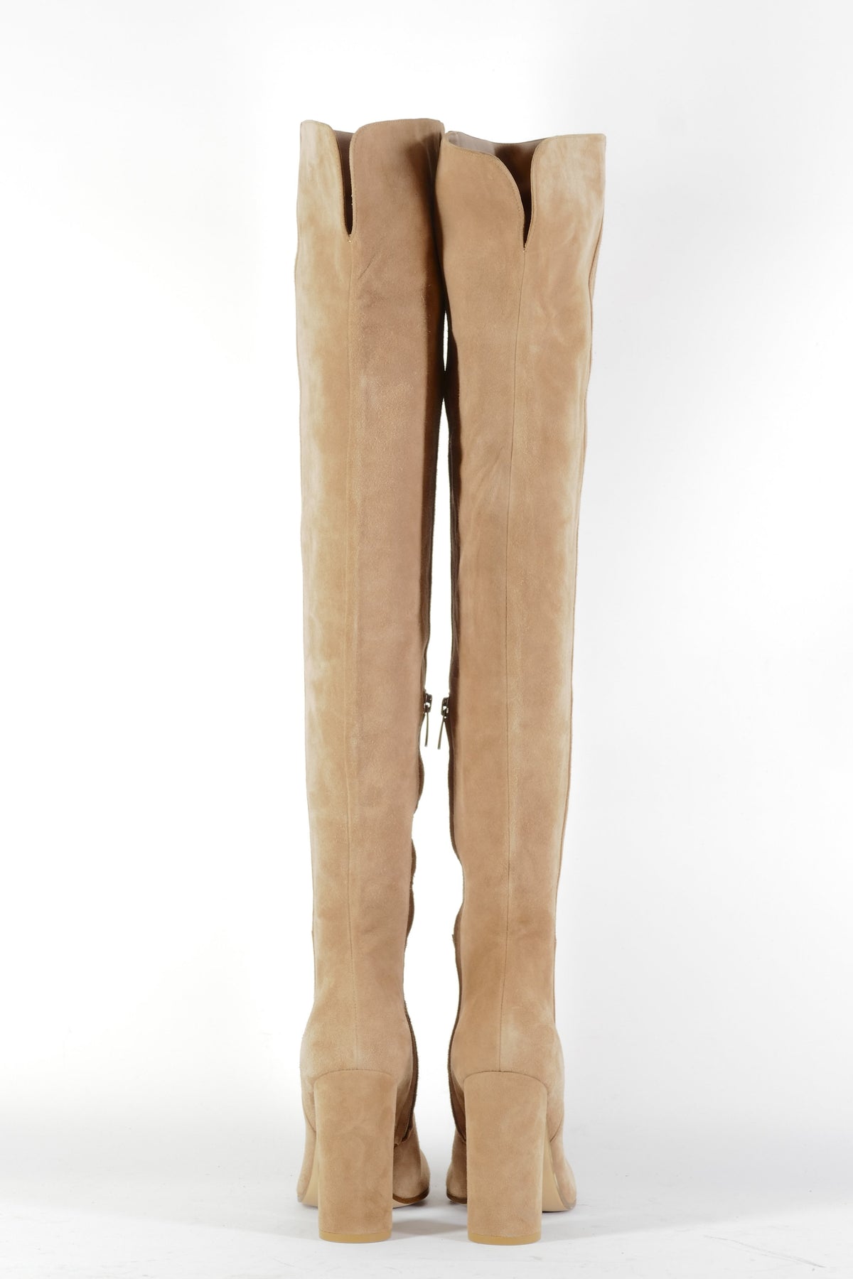 BUUTS Gianvito Rossi Overknees Wildleder rosa 226029-5
