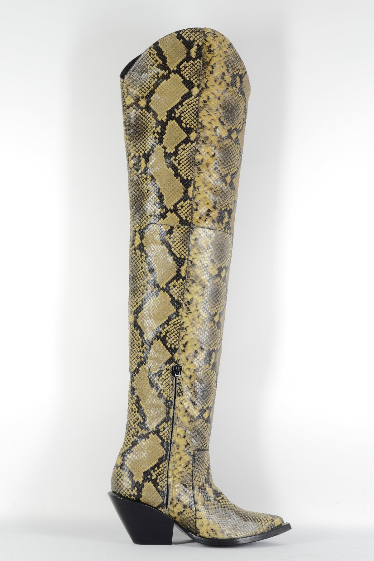 BUUTS unbekannt Overknees Leder animalprint 226030-3