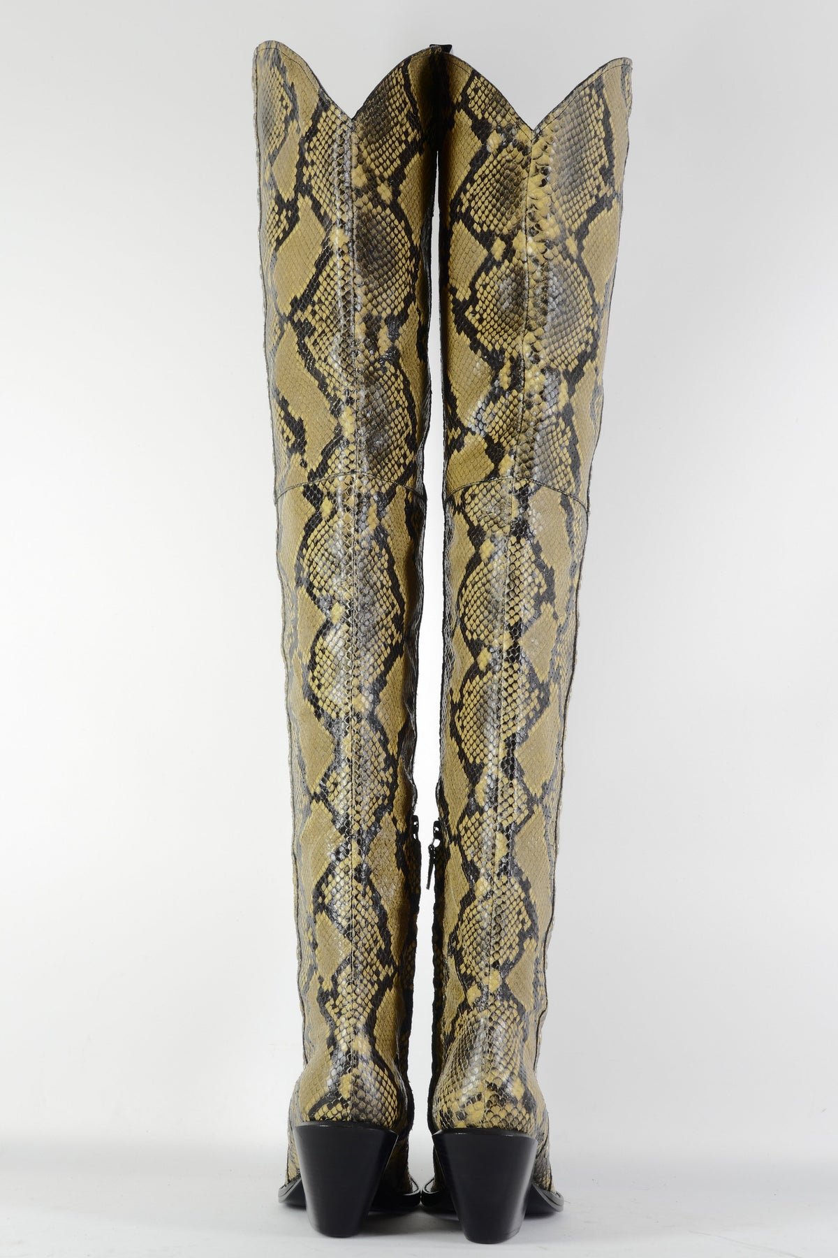 BUUTS unbekannt Overknees Leder animalprint 226030-5