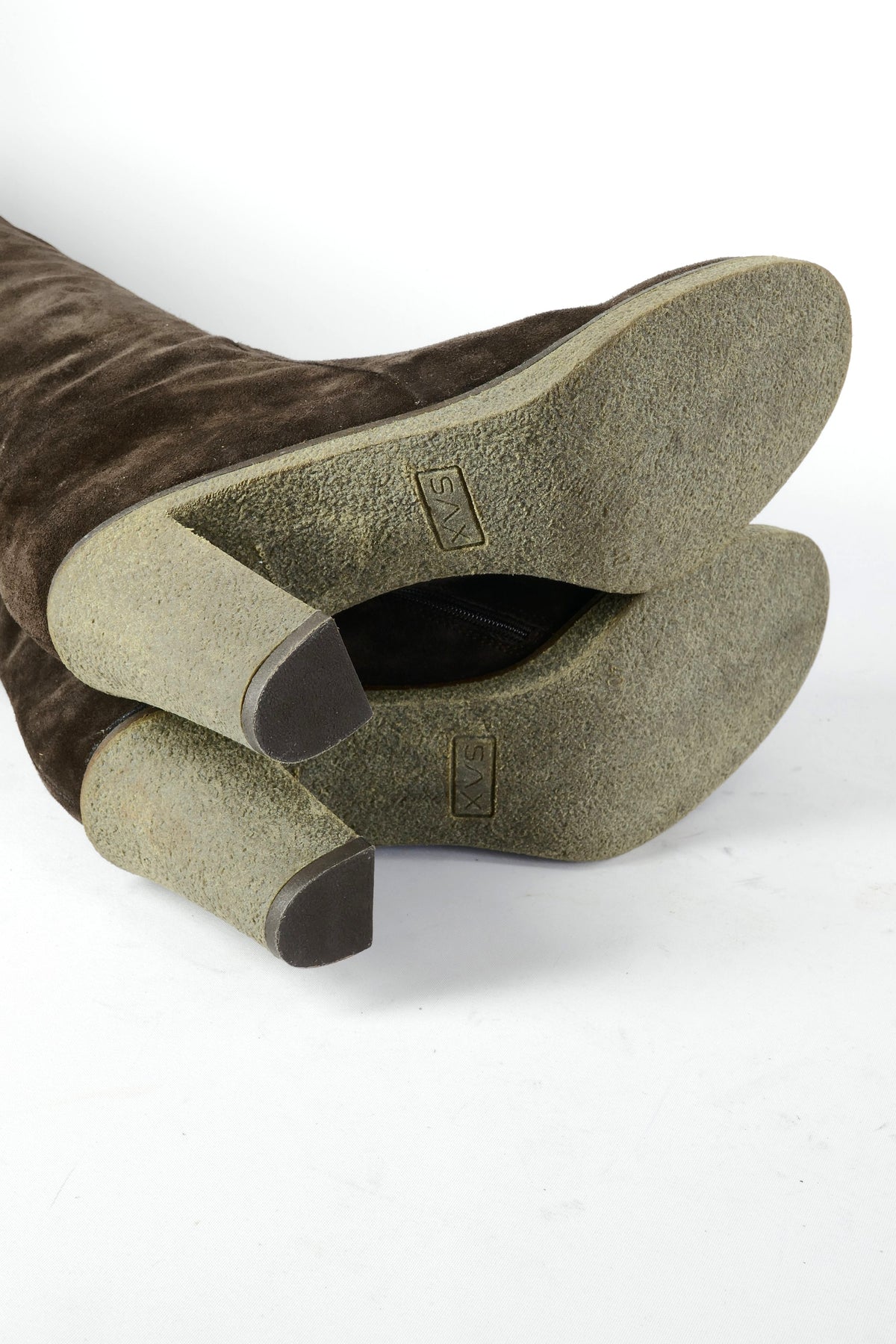 BUUTS Sax Overknees Wildleder dunkelbraun 226034-10