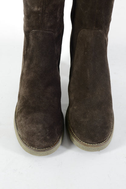 BUUTS Sax Overknees Wildleder dunkelbraun 226034-9