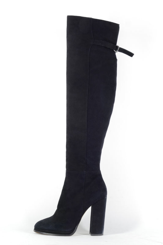 BUUTS Giampaolo Viozzi Hohe Stiefel Wildleder schwarz 226035-1